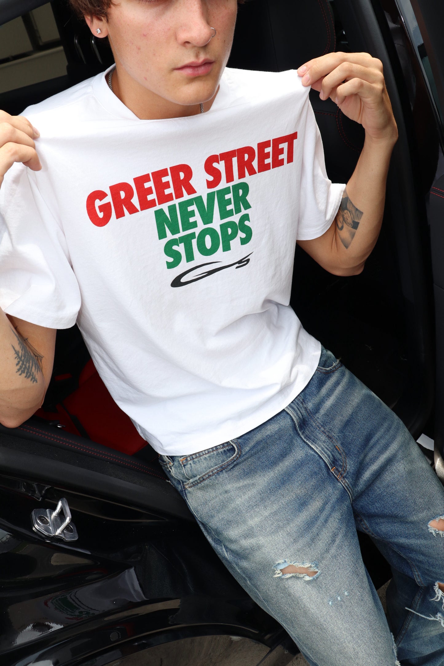 Never Stops Tee