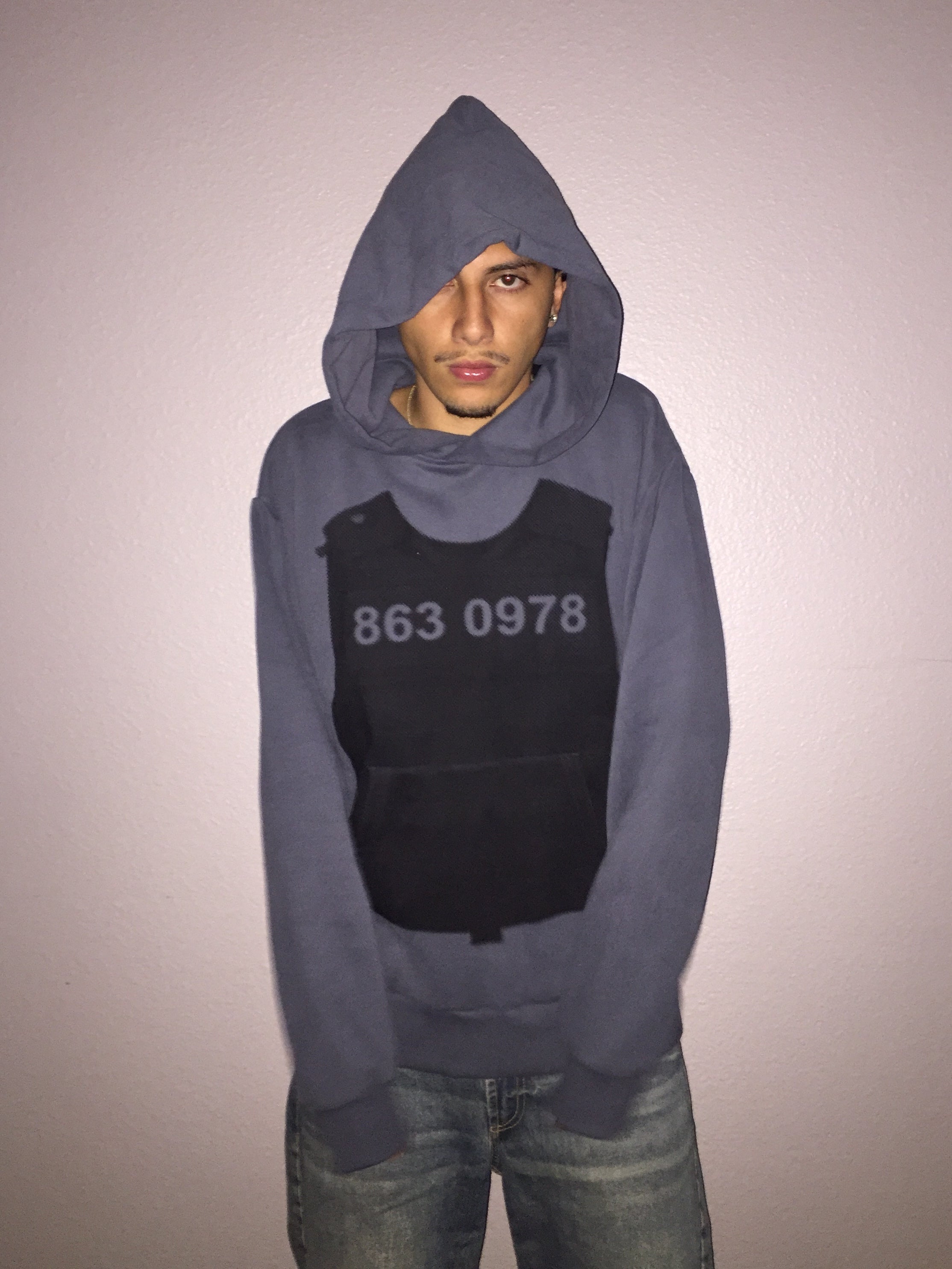Blue Vest Hoodie – Greer Street