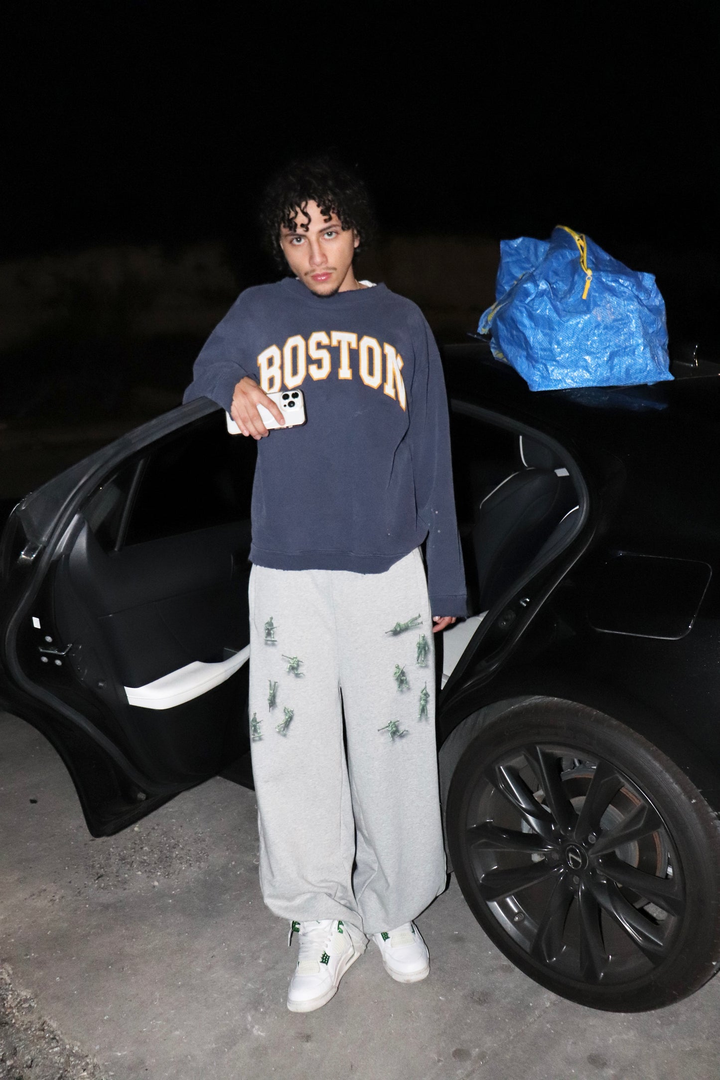 Grey Toy Soldier Sweats