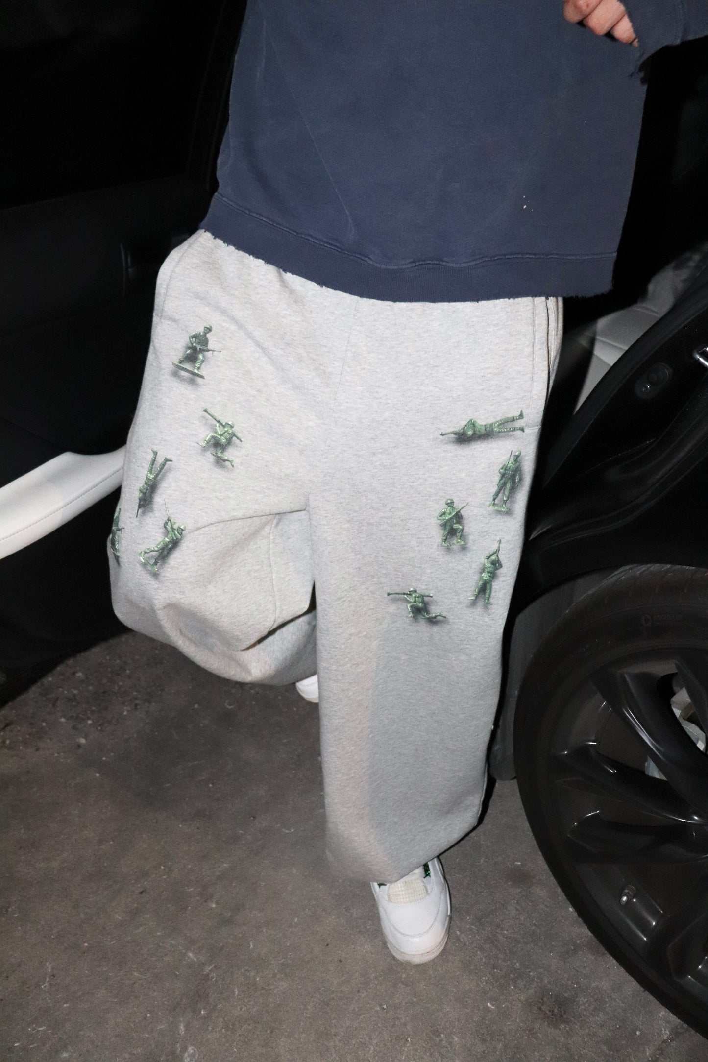 Grey Toy Soldier Sweats