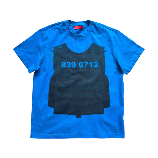 Blue Vest Tee